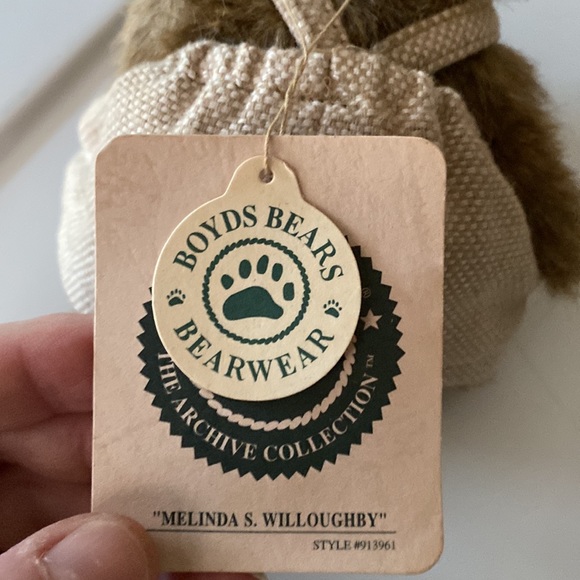 Vintage Genuine Boyds Bear: Melinda S. Willoughby - Picture 3 of 5